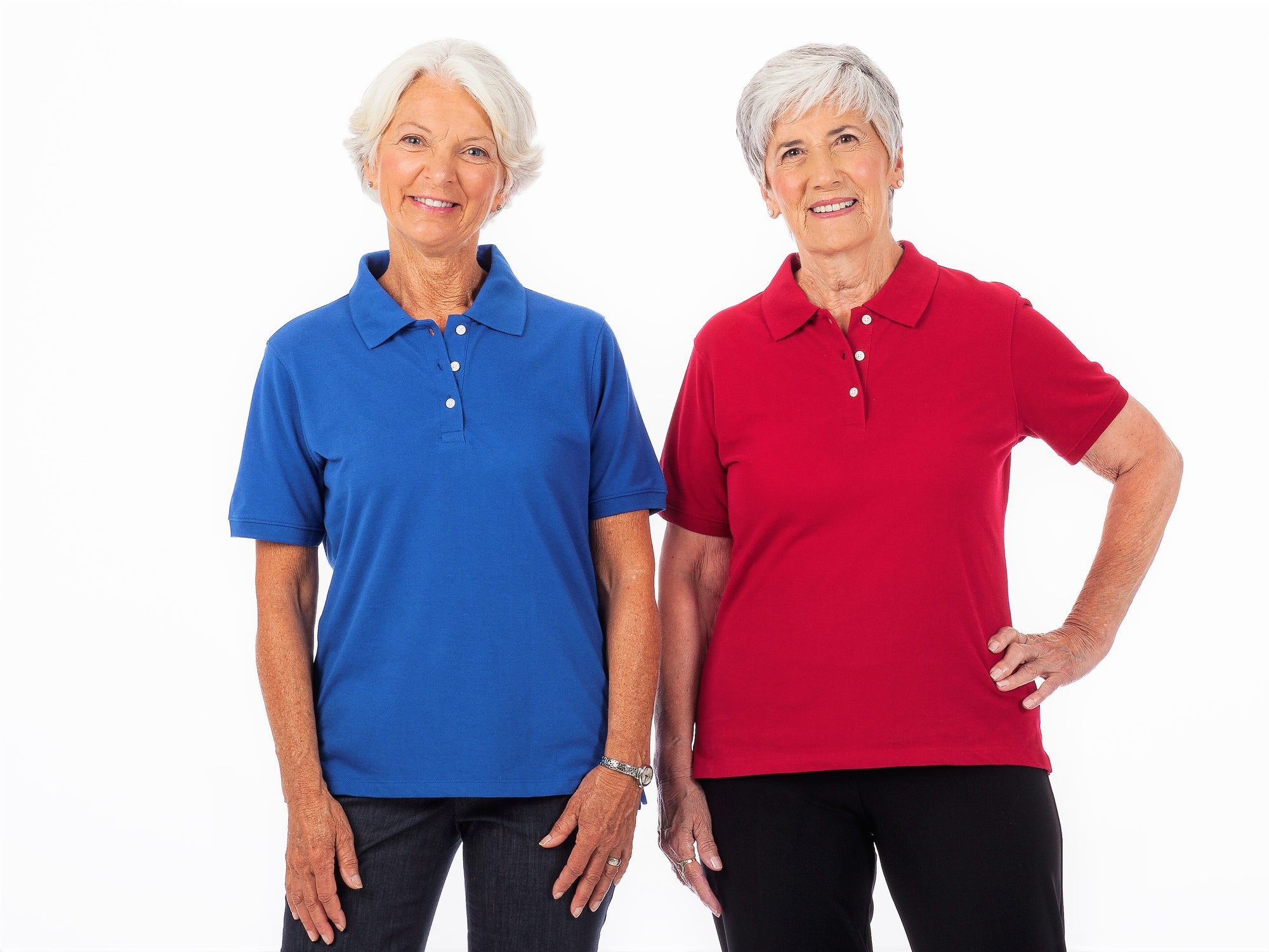 Women's short sleeve polo shirt