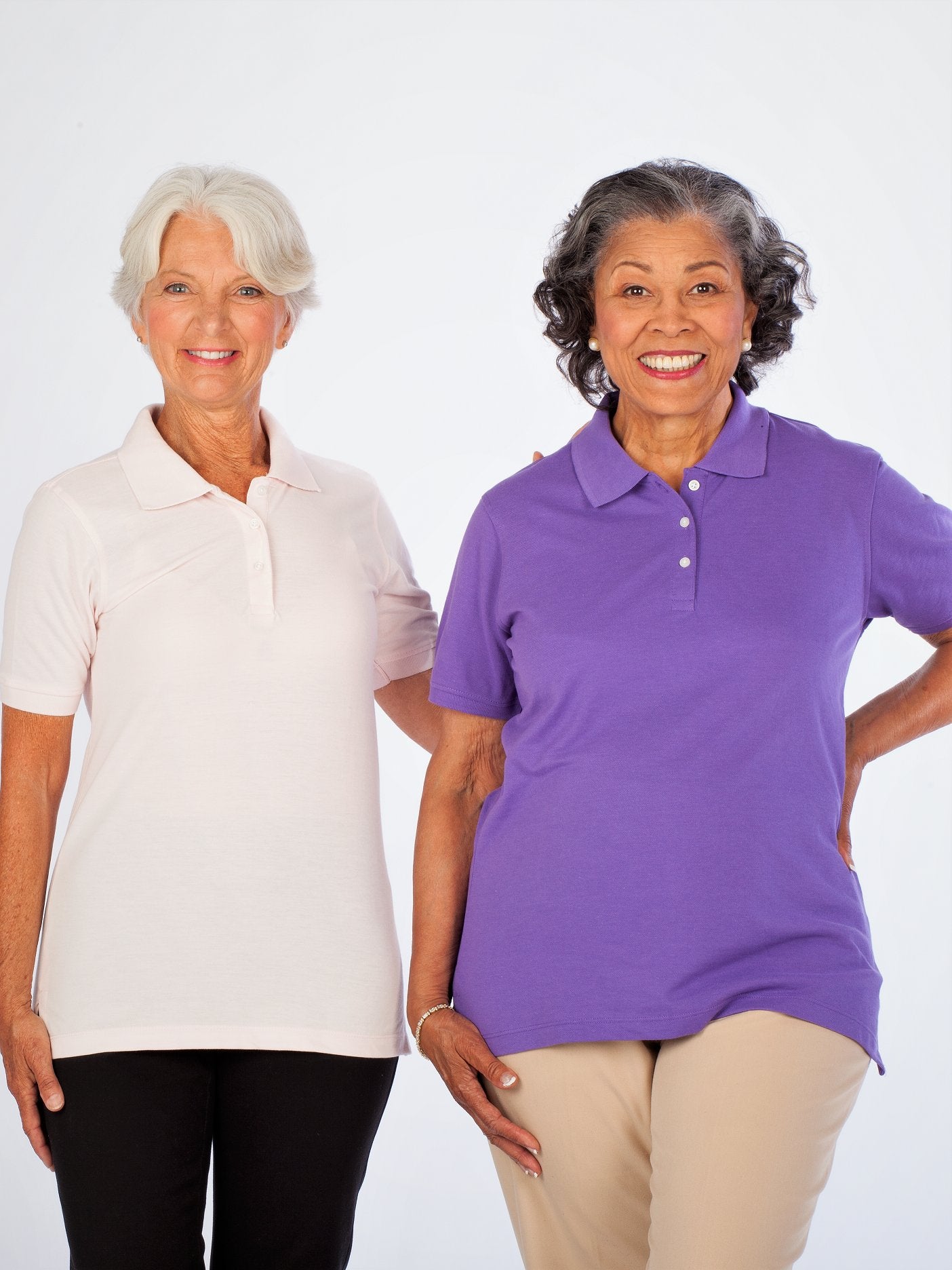 Women's short sleeve polo shirt