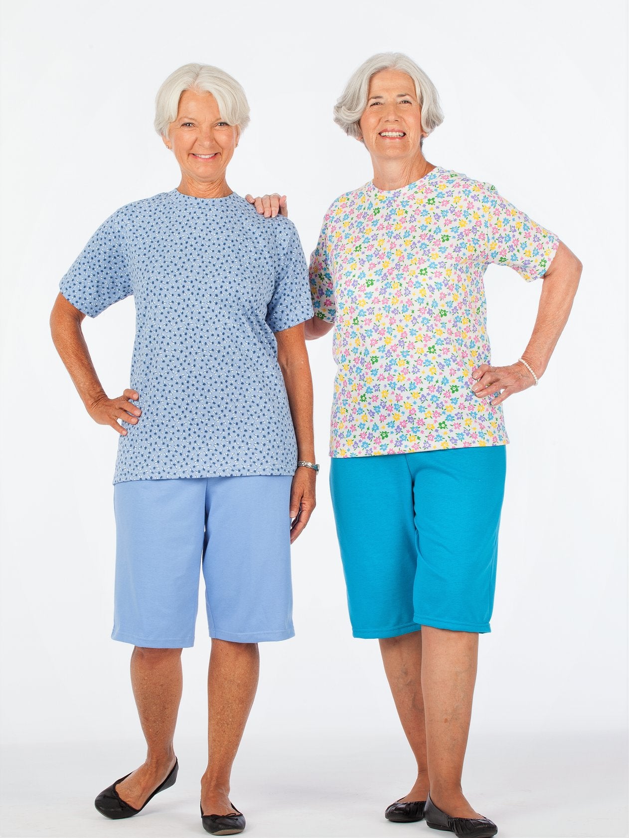 Women's Culotte Outfit with Elastic Waist