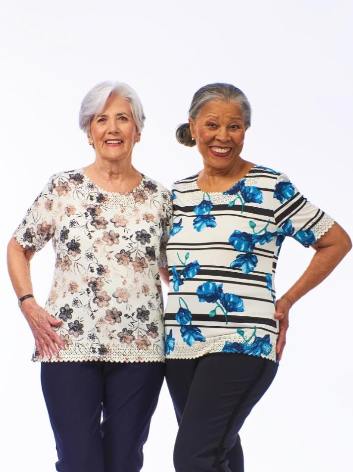 Printed Laser Cut Tops